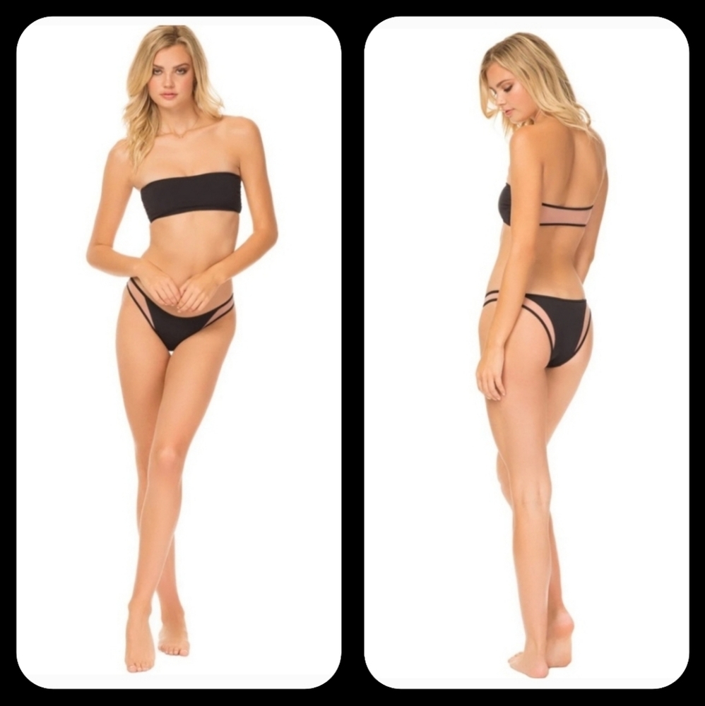 Tori Praver Manon Swimsuit NWOT SZ M Top SZ L Bottom